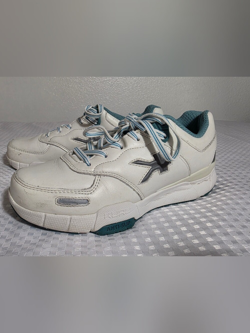 KURU Kinetic Orthopedic Slip Resistant Nursing Work Shoes White Women's 6